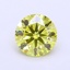 1.00 Ct. Fancy Intense  Yellow Round Lab Grown Diamond