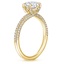 18K Yellow Gold Valentina Diamond Ring, smallside view