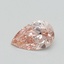 0.41 Ct. Fancy Brownish Pink Pear Lab Grown Diamond