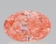 0.76 Ct. Fancy Vivid Pink Oval Lab Grown Diamond