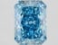 1.85 Ct. Fancy Vivid Blue Radiant Lab Grown Diamond