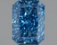 1.10 Ct. Fancy Vivid Blue Radiant Lab Grown Diamond