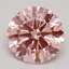 2.20 Ct. Fancy Intense Pink Round Lab Grown Diamond