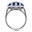 The Mia Ring, smallside view