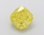 1.36 Ct. Fancy Vivid Yellow Cushion Lab Grown Diamond