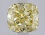 1.52 Ct. Fancy Intense  Yellow Cushion Lab Grown Diamond