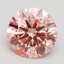 2.35 Ct. Fancy Intense Pink Round Lab Grown Diamond