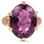 Edwardian Amethyst Cocktail Ring
