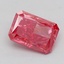 1.03 Ct. Fancy Vivid  Pink Radiant Lab Grown Diamond