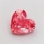 4.03 Ct. Fancy Vivid Pink Heart Lab Grown Diamond