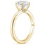 18K Yellow Gold Heritage Diamond Ring, smallside view