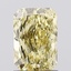 1.5 Ct. Fancy Intense Yellow Radiant Lab Grown Diamond