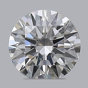 Round diamond — real photo