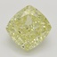 5.56 Ct. Fancy Yellow Cushion Diamond