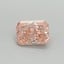 0.34 Ct. Fancy Vivid Pink Radiant Lab Grown Diamond