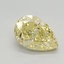 1.60 Ct. Fancy Intense Yellow Pear Lab Grown Diamond