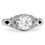 Custom Filigree and Milgrain Diamond Ring