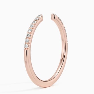 Zeta Diamond Open Ring