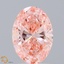 2.01 Ct. Fancy Vivid Pink Oval Lab Grown Diamond