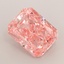 2.83 Ct. Fancy Vivid  Pink Radiant Lab Grown Diamond