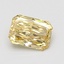 0.72 Ct. Fancy Intense Yellow Radiant Lab Grown Diamond
