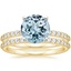 18KY Aquamarine Petite Shared Prong Bridal Set (1/2 ct. tw.), smalltop view