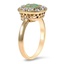 The Mckenzie Ring, smalltop view on a hand