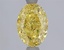 2.00 Ct. Fancy Intense  Yellow Oval Lab Grown Diamond