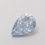 1.03 Ct. Fancy Vivid  Blue Pear Lab Grown Diamond