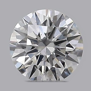 Round diamond — real photo