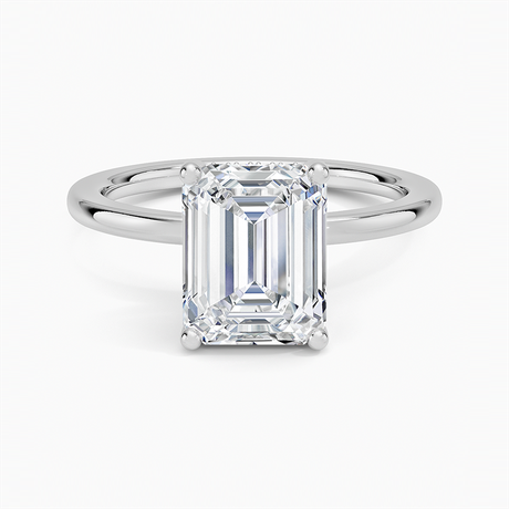 Platinum Sydney Perfect Fit Hidden Halo Diamond Ring