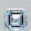 3.28 Ct. Fancy Intense Blue Asscher Lab Grown Diamond