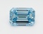1.69 Ct. Fancy Intense Blue Emerald Lab Grown Diamond