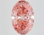 7.72 Ct. Fancy Vivid Pink Oval Lab Grown Diamond