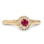 Art Deco Ruby Vintage Ring