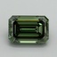 5.18 Ct. Fancy Vivid Green Emerald Lab Grown Diamond