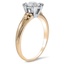 The Maralyn Ring, smalltop view on a hand