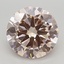 3.01 Ct. Fancy Brownish Pink Round Lab Grown Diamond
