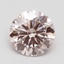 2.42 Ct. Fancy Intense Pink Round Lab Grown Diamond