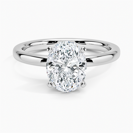2mm Comfort Fit Solitaire Ring - Brilliant Earth
