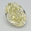 2.11 Ct. Fancy Intense Yellow Oval Lab Grown Diamond