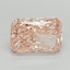 3.06 Ct. Fancy Vivid Pink Radiant Lab Grown Diamond