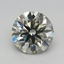 1.50 Ct. Fancy Green Round Lab Grown Diamond
