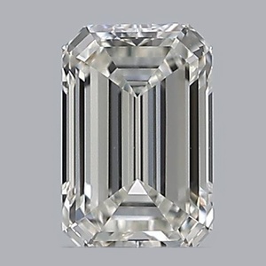 Emerald diamond — real photo