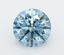 2.02 Ct. Fancy Vivid  Blue Round Lab Grown Diamond