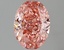 1.03 Ct. Fancy Pink Oval Lab Grown Diamond