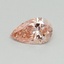 0.32 Ct. Fancy Vivid Pink Pear Lab Grown Diamond