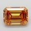 3.06 Ct. Fancy Light  Brown Emerald Lab Grown Diamond