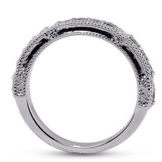 Custom Antique-Inspired Wedding Band