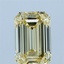 2.11 Ct. Fancy Light Yellow Emerald Lab Grown Diamond